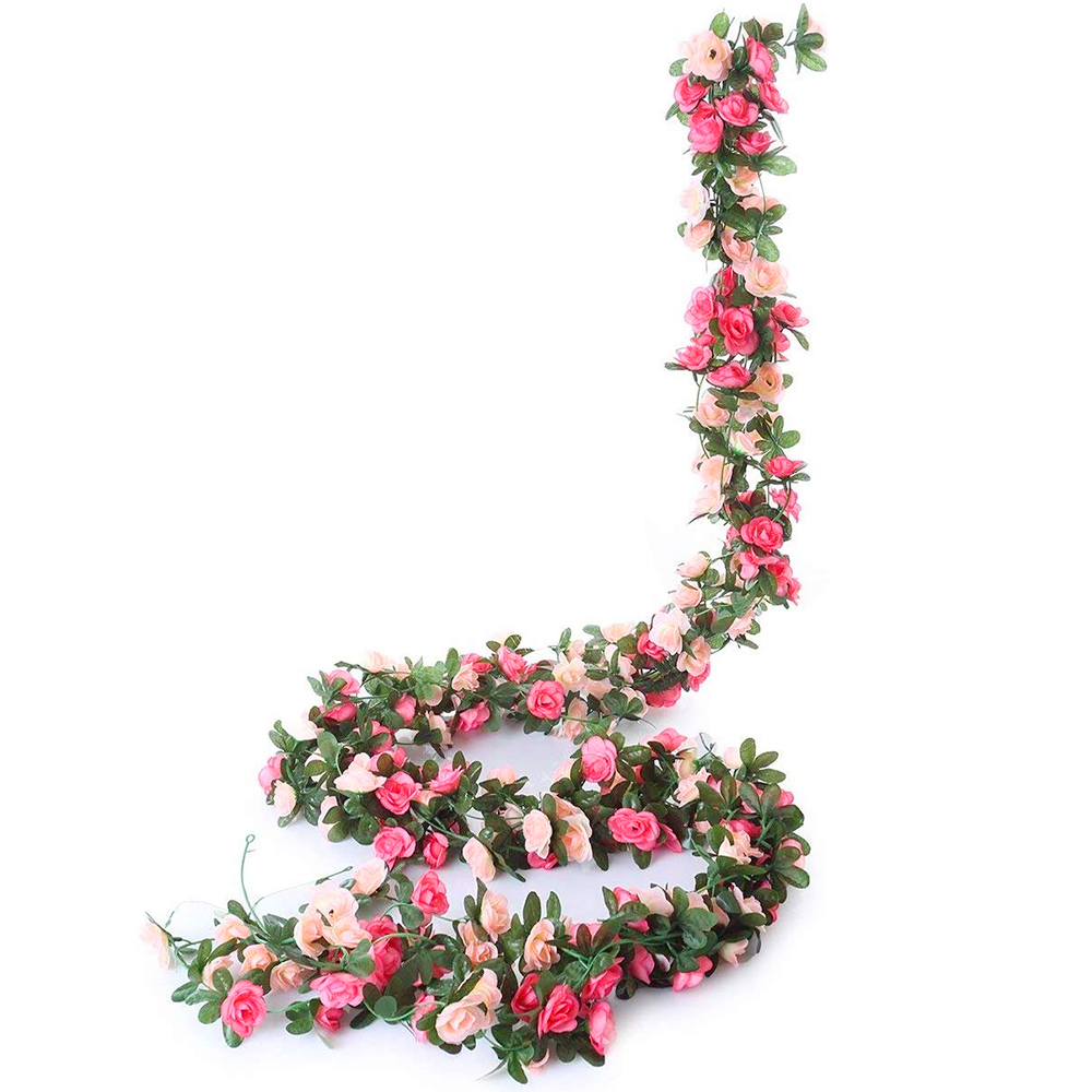 8,2 Fuß künstliche Rosengirlan – Baby Nursery Decor Girl Bewertung und Preis