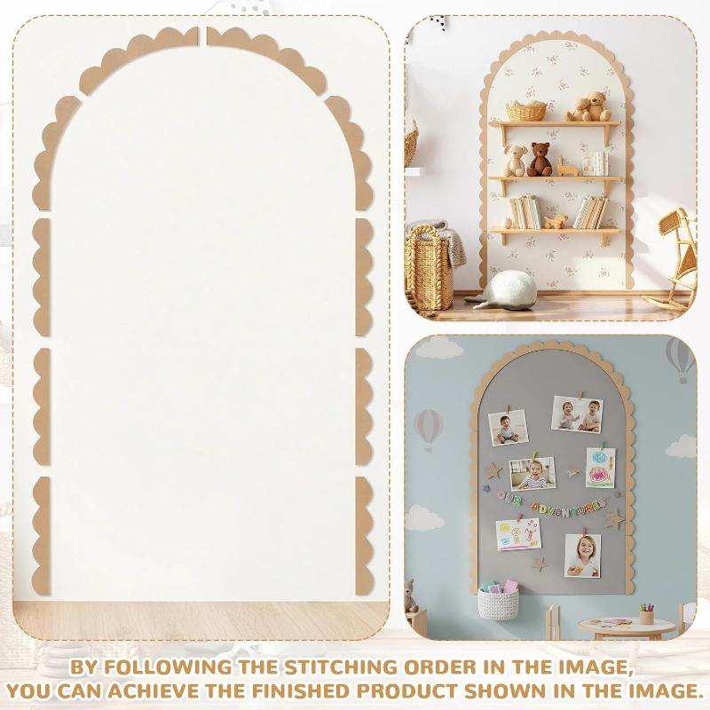 Holz-Wandbogen-Deko DIY Unbeha – Baby Nursery Frames Bewertung und Preis